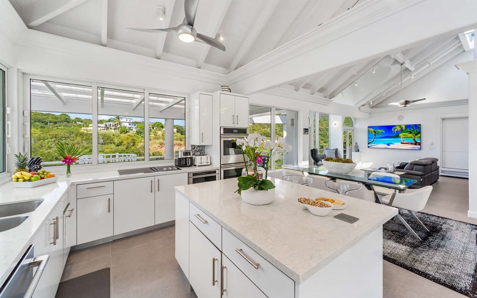 This is truly a gourmet kitchen that has everything you need