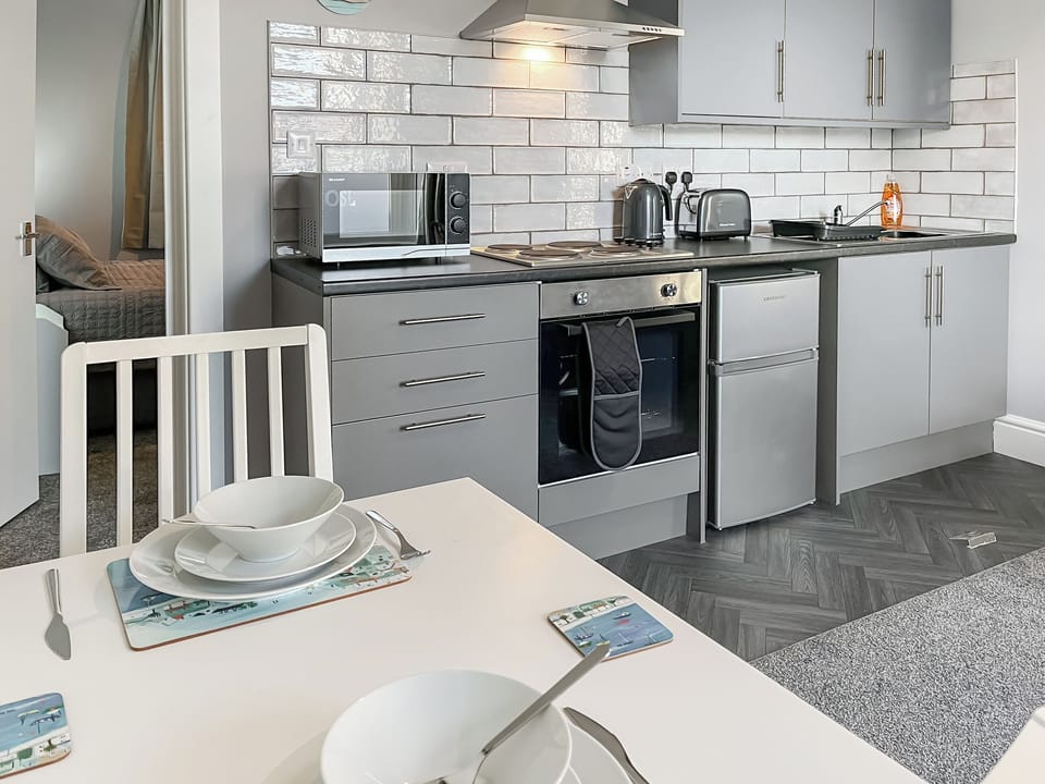 Open plan living space | Rose - Fresh as a Daisy Apartments, Bridlington