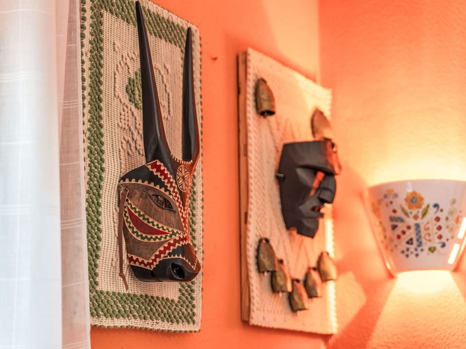 Orange, Interior Design, Brown, Paint, Light Fixture, Lampshade, Lamp, Still Life Photography, Picture Frame