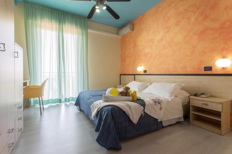 Double or Twin Room, Balcony | In-room safe, blackout drapes, free WiFi