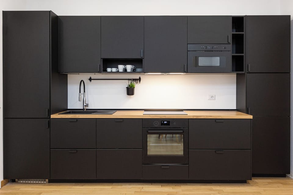 Apartment | Private kitchen | Microwave, dishwasher, espresso maker, coffee/tea maker