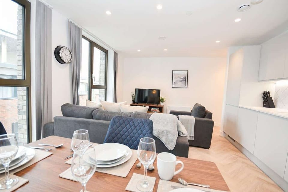 Living Space and Dining Area