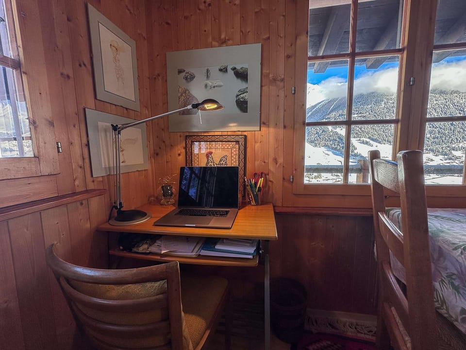 desk area