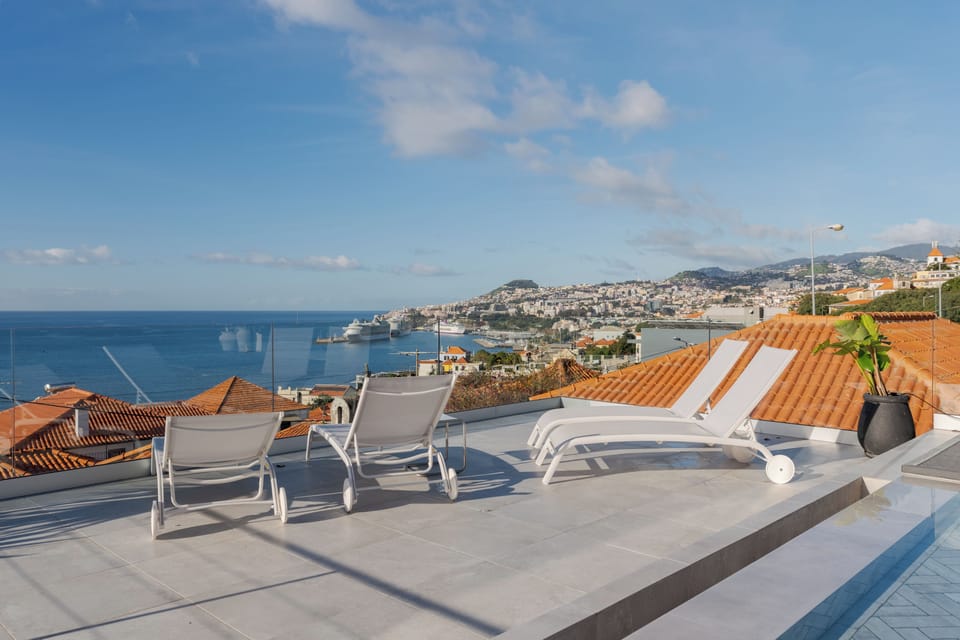 Deluxe Townhome, Private Pool, City View | Terrace/patio