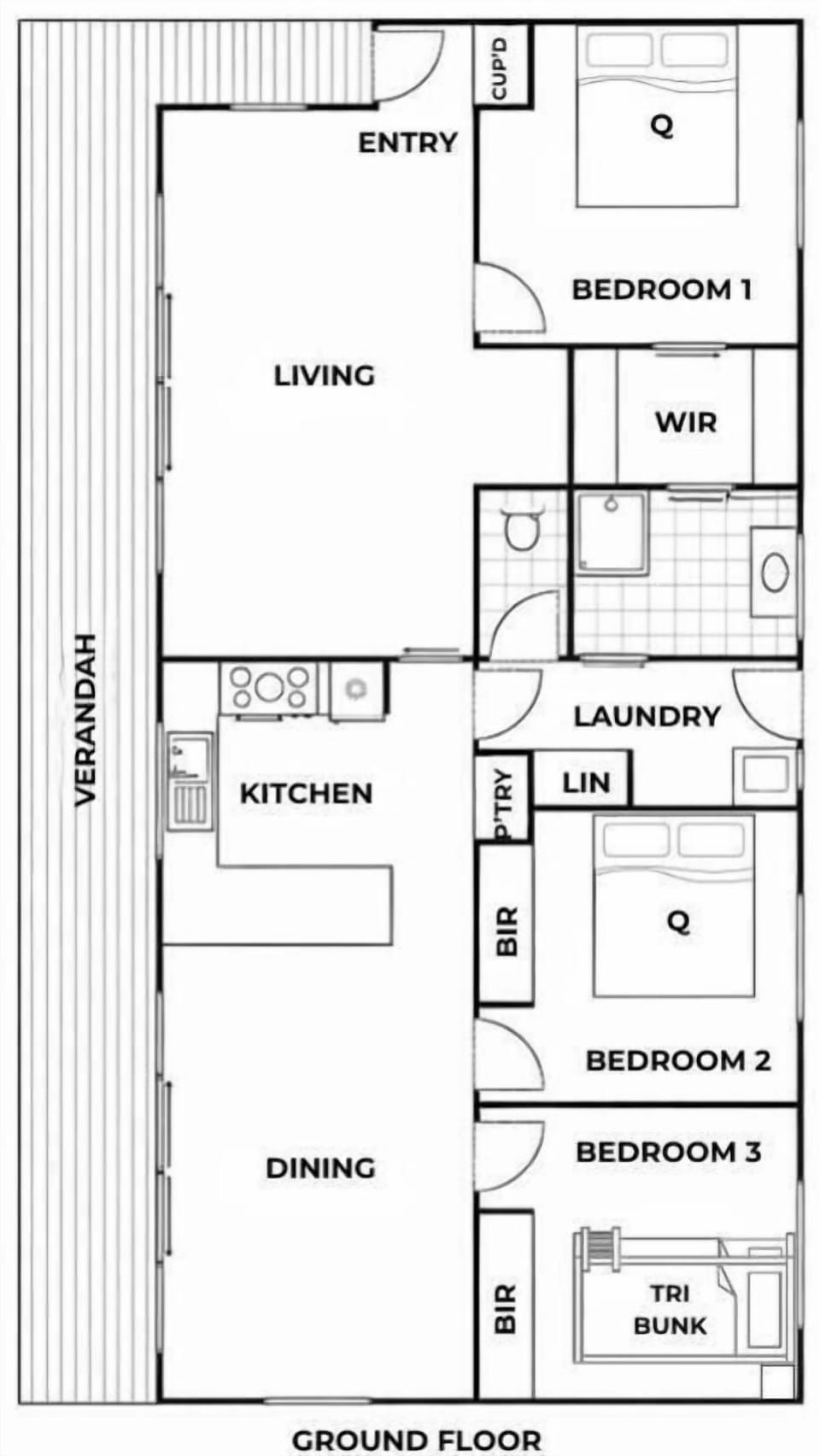Aldebaran Road Beach House | Floorplan