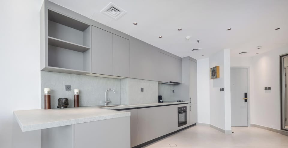 Apartment, Balcony, City View | Private kitchen