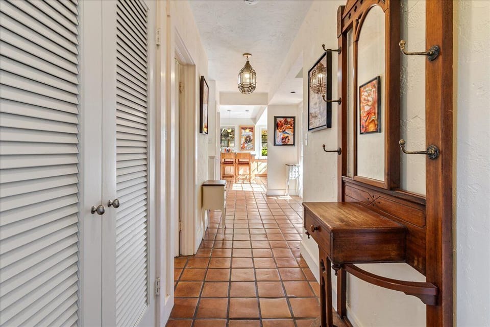 Hallway from the Main Living Area to Bedroom #1