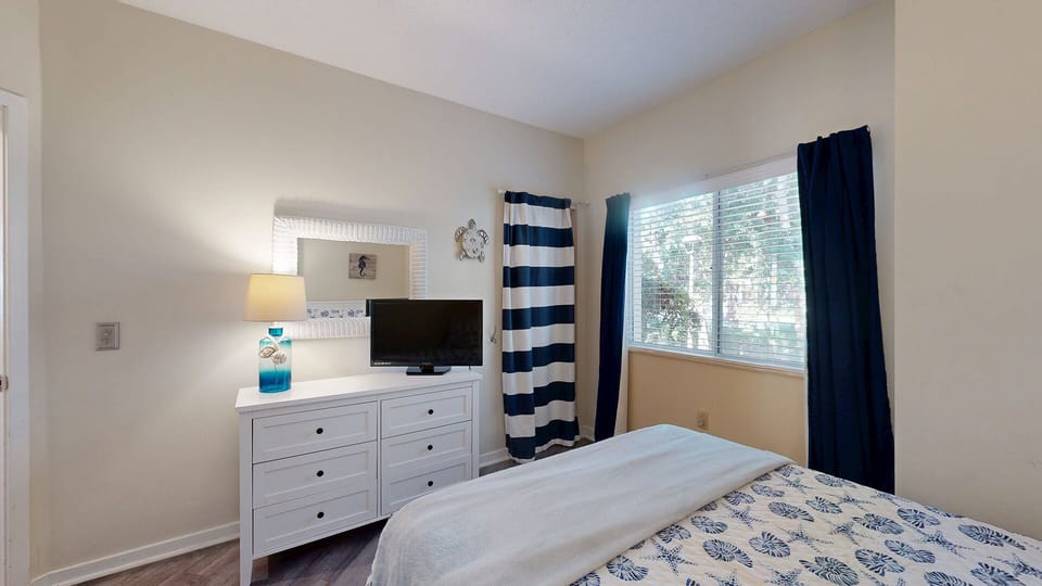 Guest Bedroom with HDTV