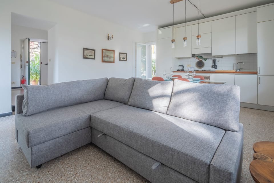 Apartment, Patio, Sea View | Living area