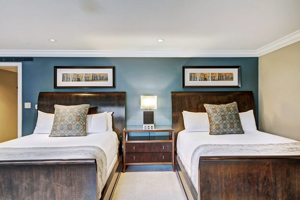 Fall asleep in our cozy bedroom.