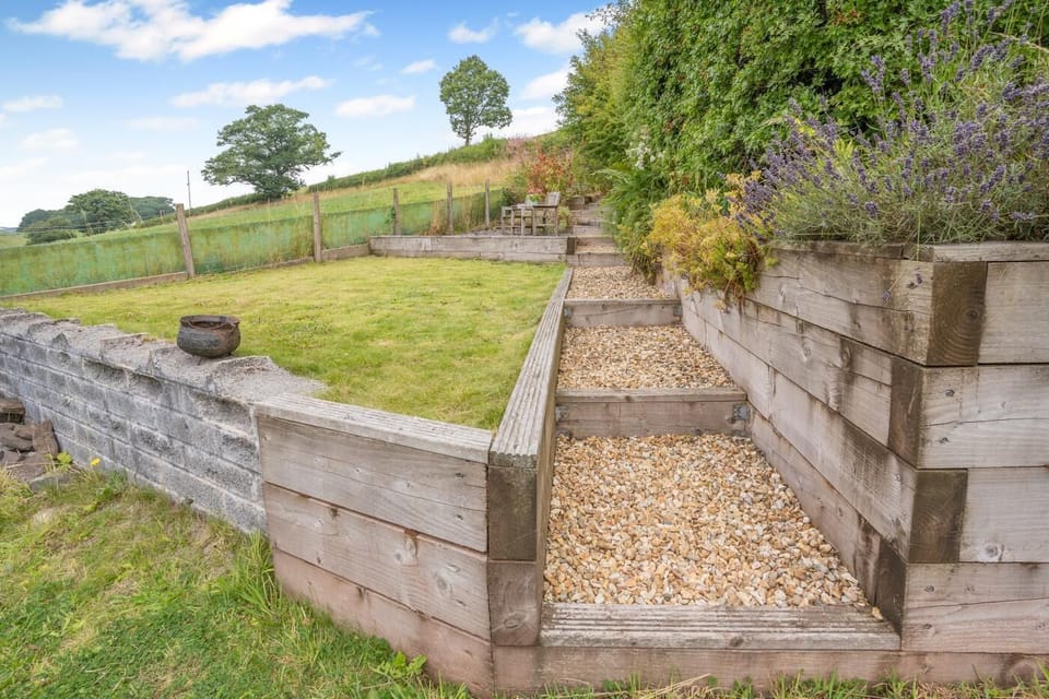 Enjoy sitting out in the cottage garden - situated a short walk away