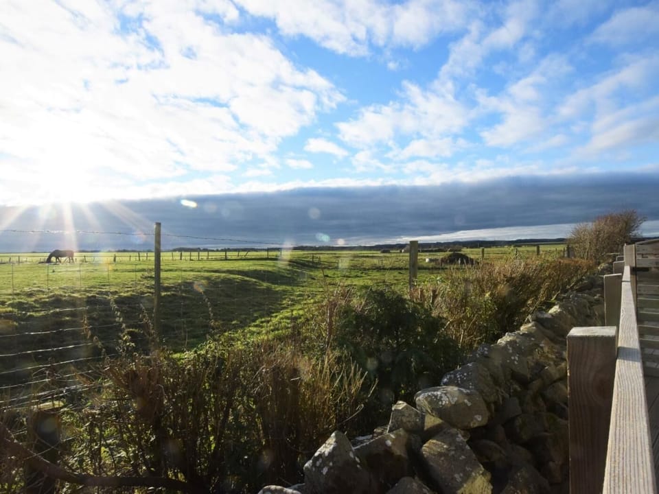 View from the decking area 