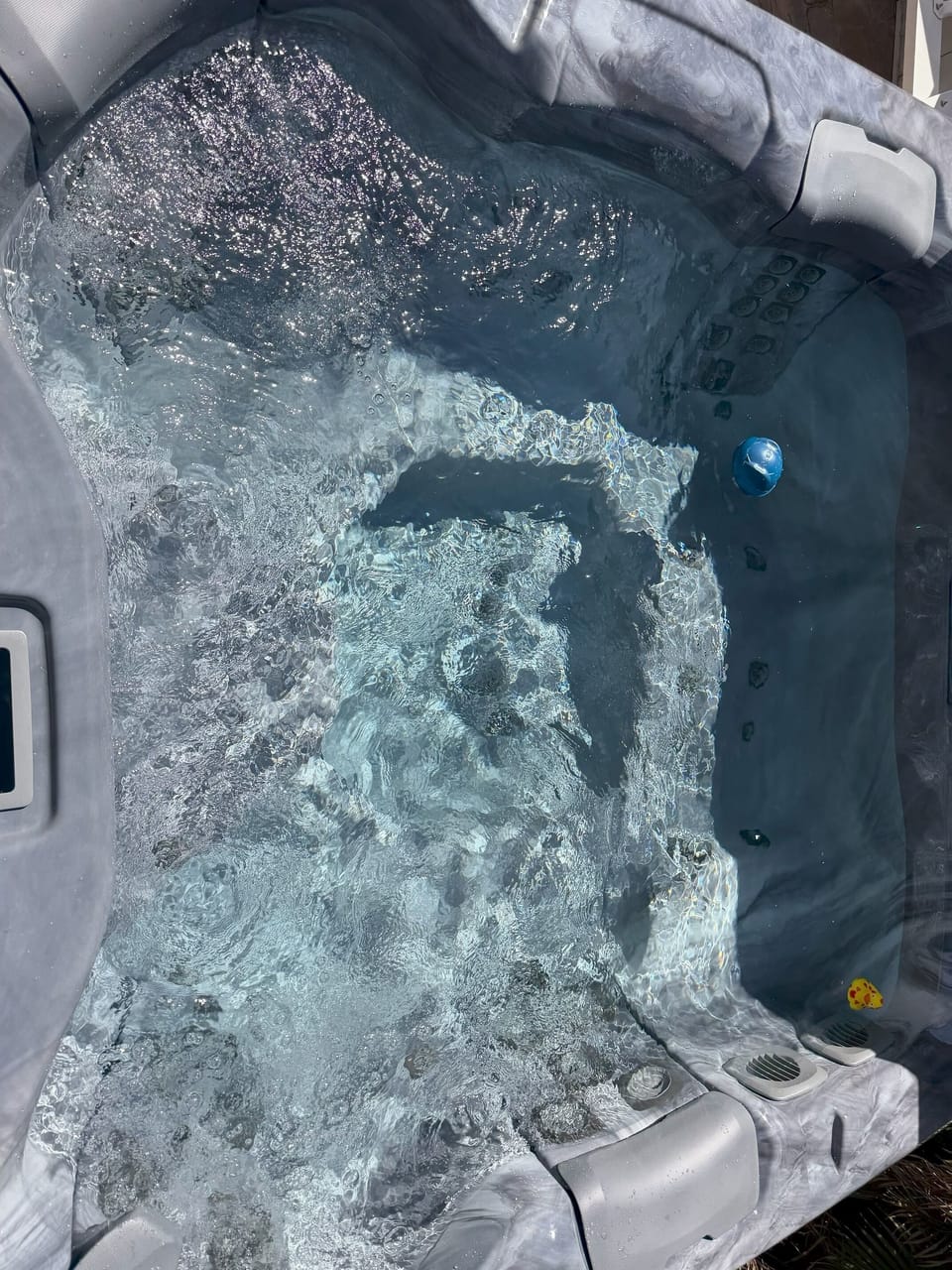 Brand new hot tub installed in 2026!
