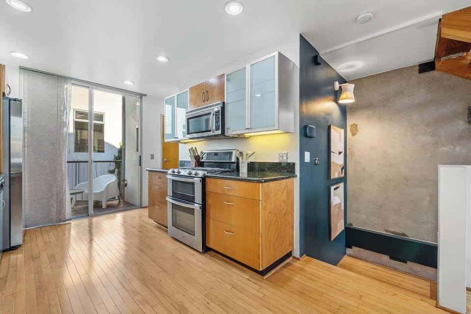 Kitchen | Second Floor | Balcony off the Kitchen