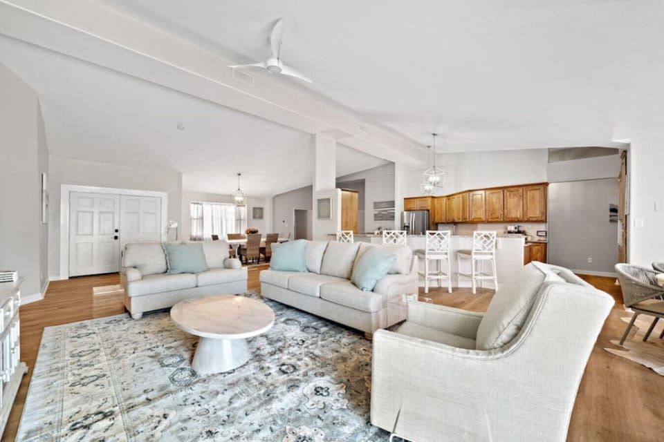 This is the main living room area of the home
