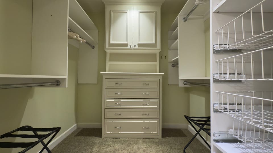 Walk in closet.