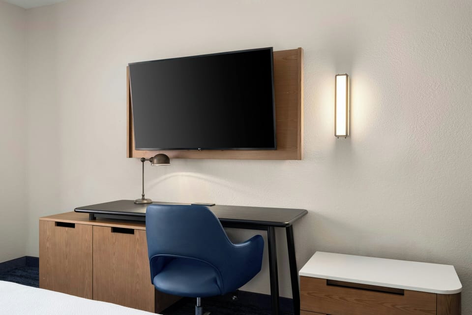 In-room safe, desk, blackout drapes, iron/ironing board