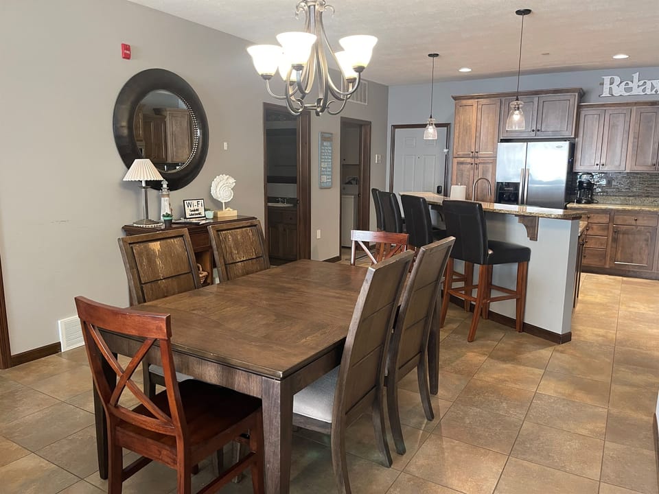 Dining room area
