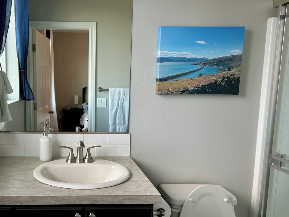 Master bath...
