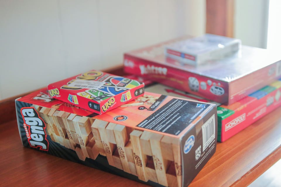 Games provided for nights staying in 