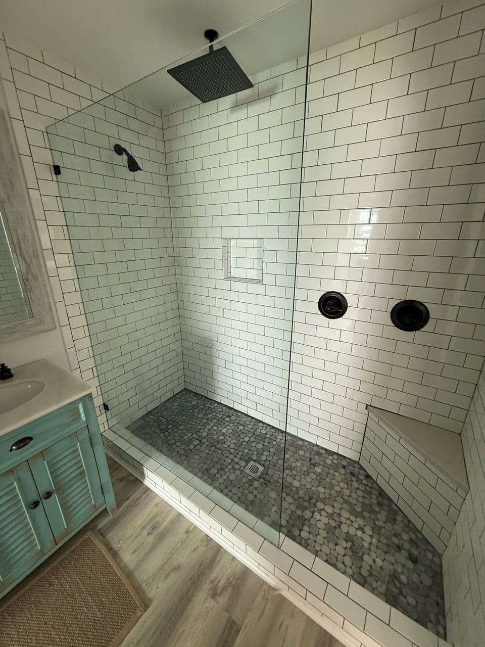 Master bathroom shower