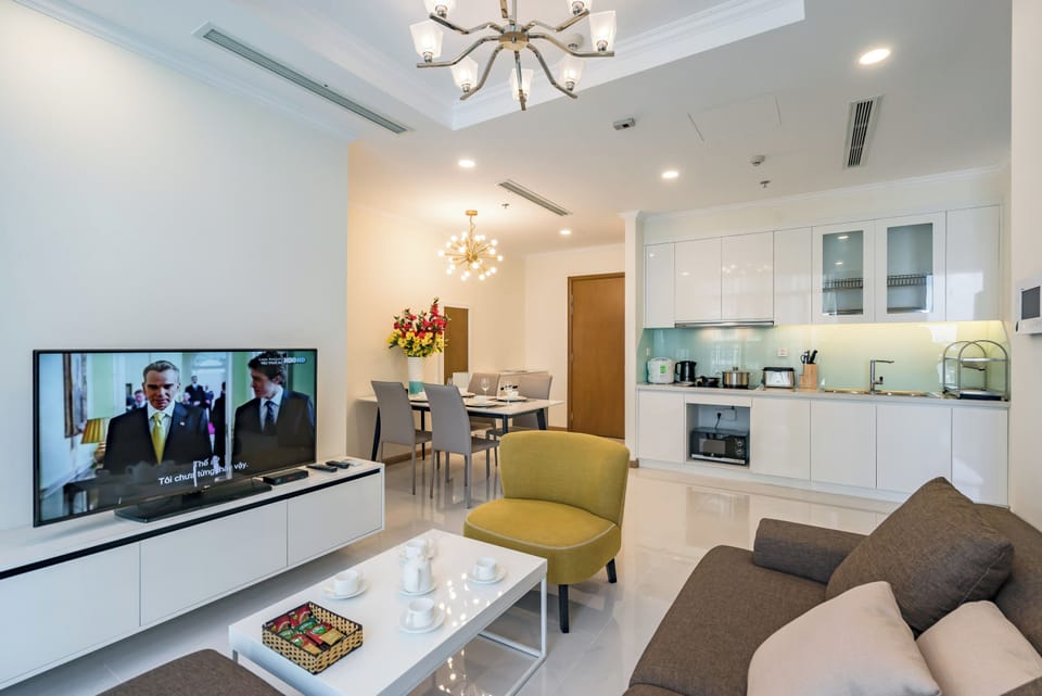 Apartment, 2 Bedrooms, City View | Iron/ironing board, free WiFi