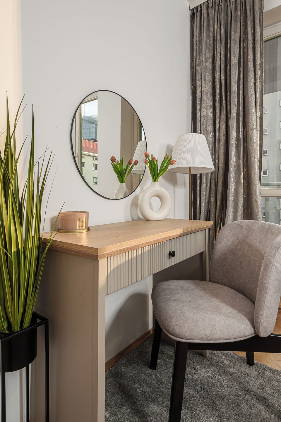 Comfort Apartment, Balcony, City View | Blackout drapes, soundproofing, iron/ironing board, cribs/infant beds