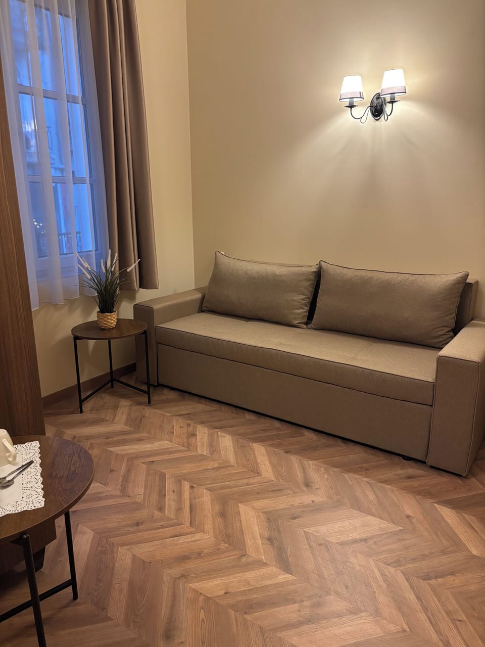Family Quadruple Room | Living area | TV
