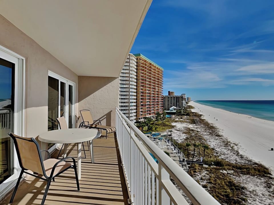 Furnished Gulf Front Balcony