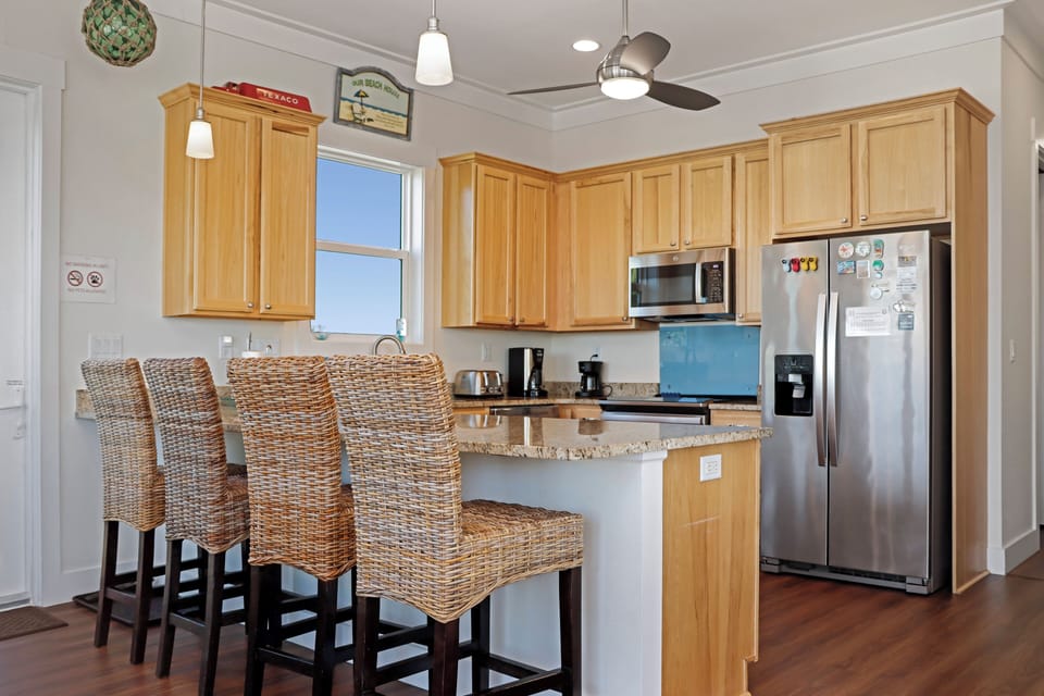 Kitchen with Bar Seating