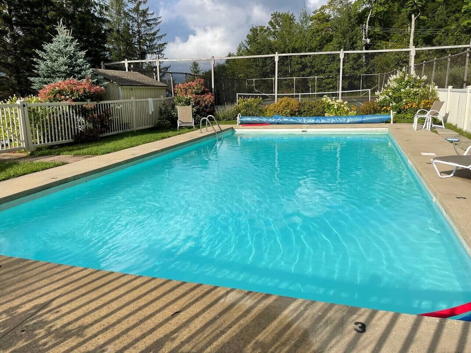 Dive into relaxation at our shared outdoor pool: Available It`s open Memorial Day weekends through labor day Open 09:00 AM - 08:00 PM