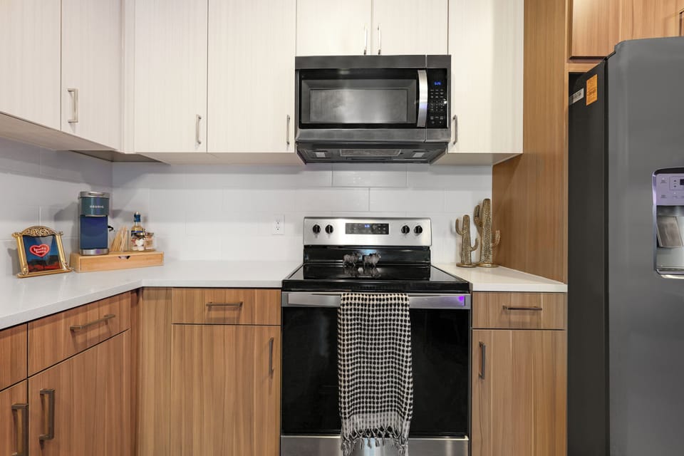 Fully equipped kitchen