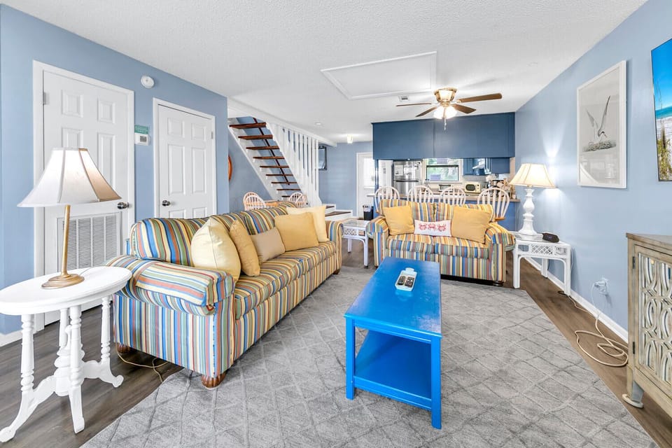 Comfortable living room seating