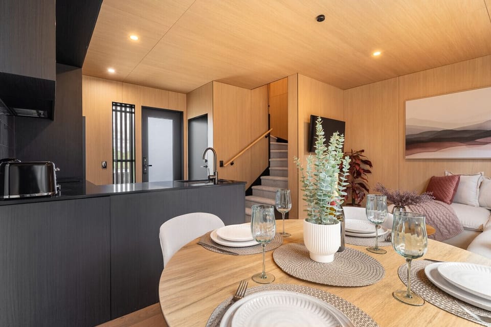 Open plan living area