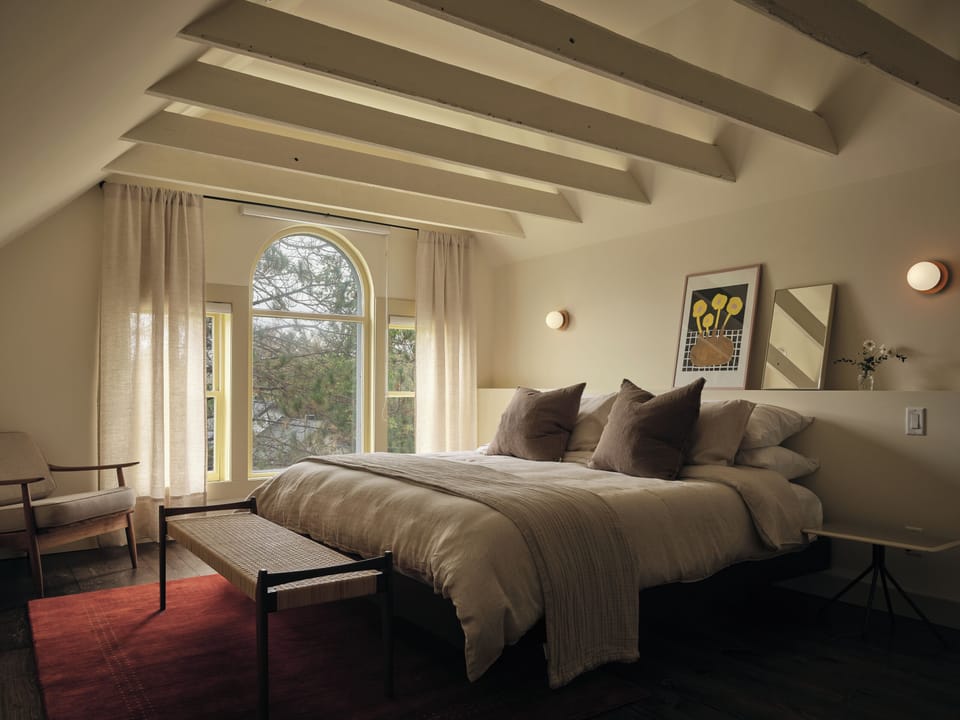 Double Room, 1 Queen Bed with Sofa bed | Premium bedding, blackout drapes, iron/ironing board, free WiFi