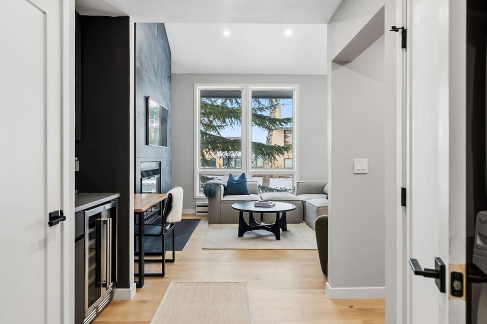 Spacious, open concept living on the main level