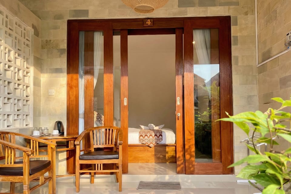 Superior Double Room, Garden View | Terrace/patio