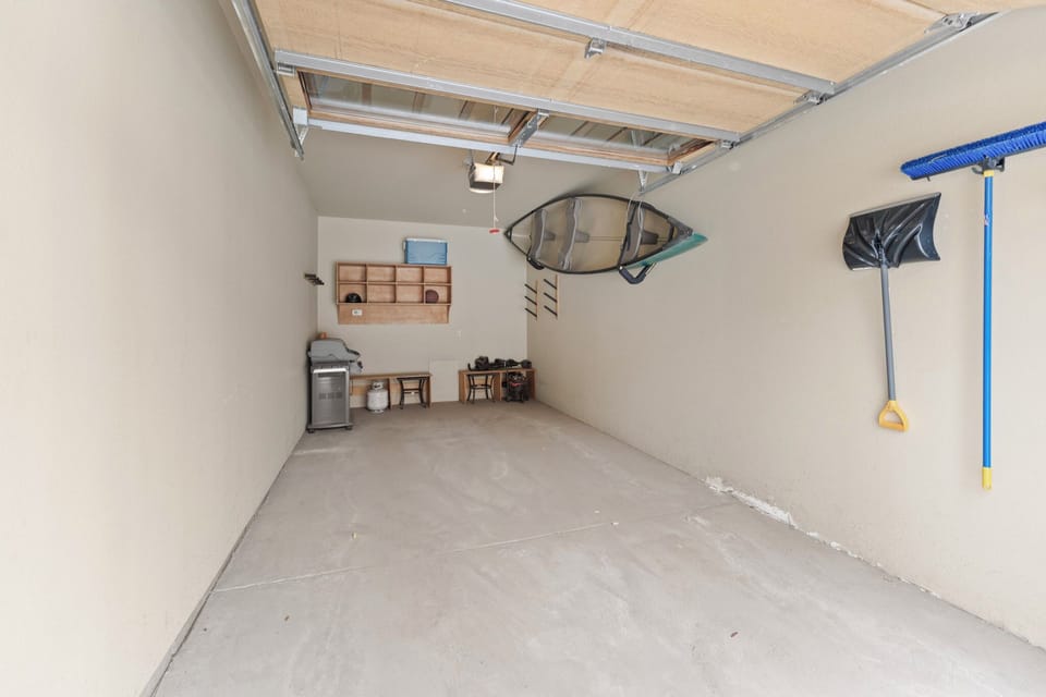 Private garage.