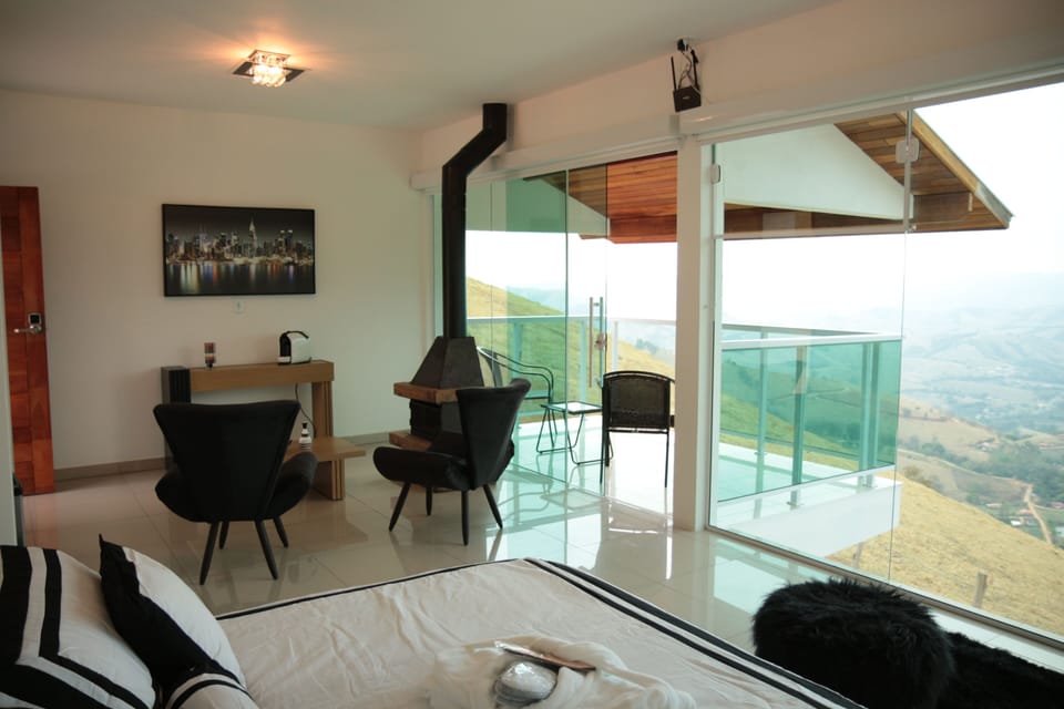 Luxury Chalet, Valley View | Desk, laptop workspace, free WiFi