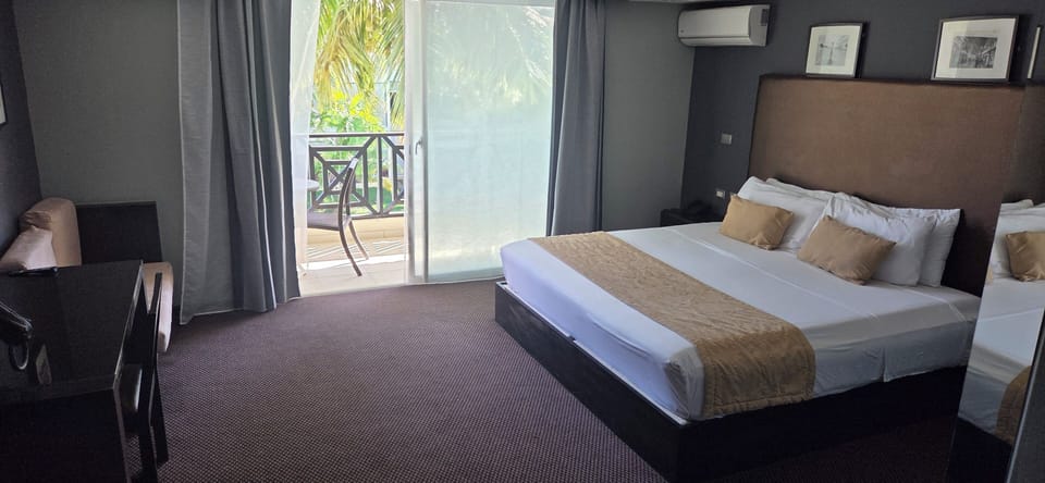 In-room safe, desk, blackout drapes, iron/ironing board
