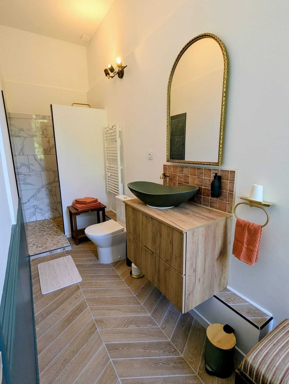 Comfort Double Room, Garden View | Bathroom