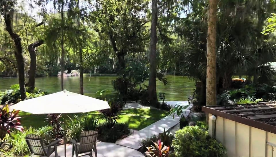 River from yard