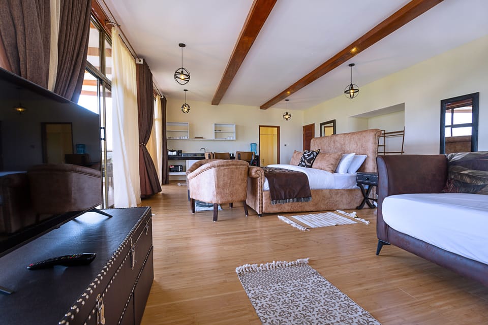 Luxury Cabin, Balcony, Mountain View