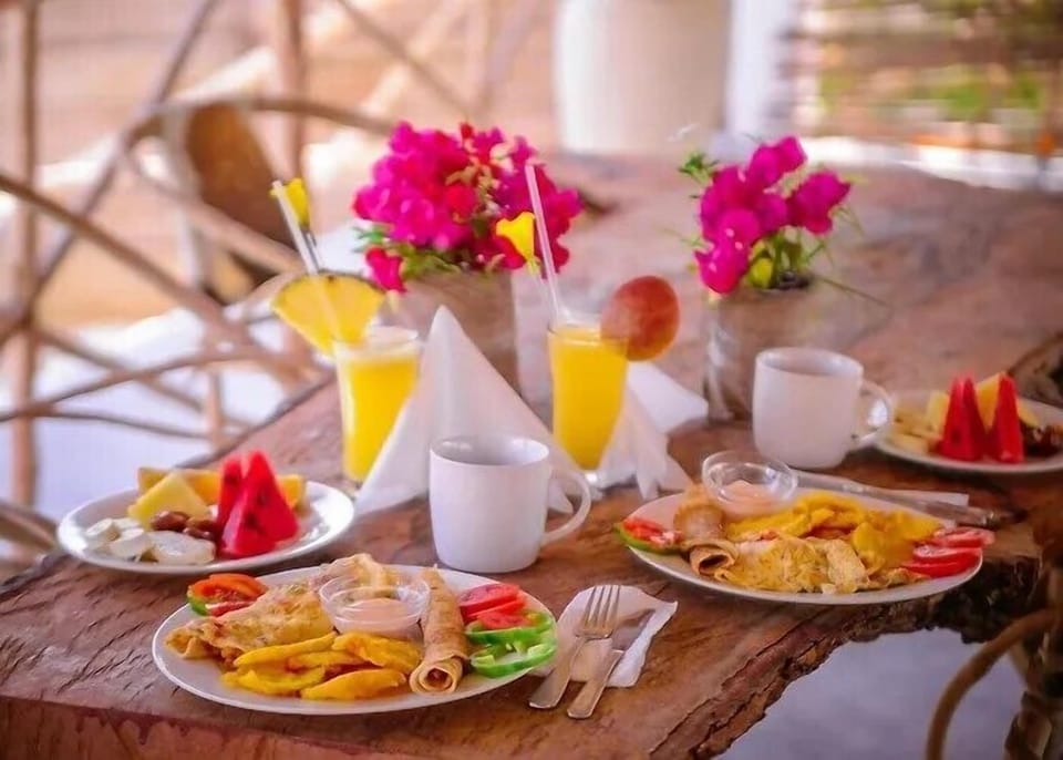 Daily cooked-to-order breakfast for a fee