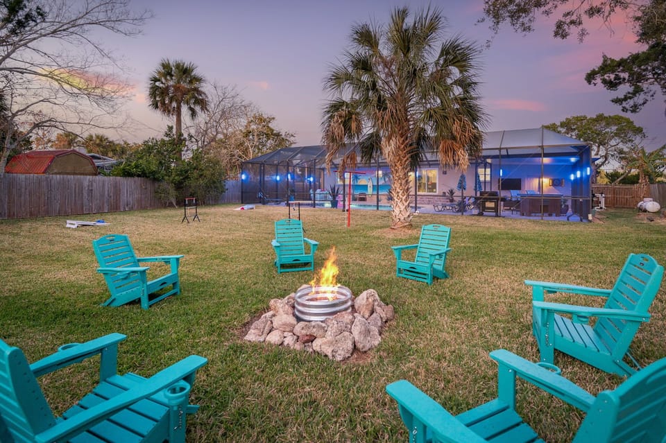 Marshmallows, stories, and the soft sounds of the night.