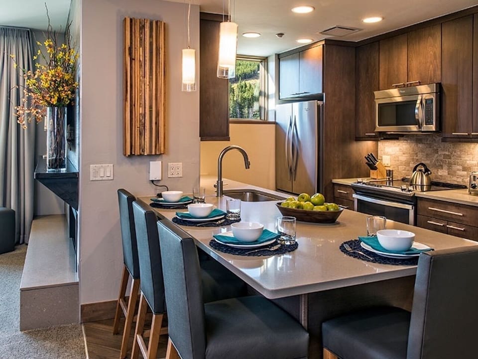 Kitchen area (stock photo)