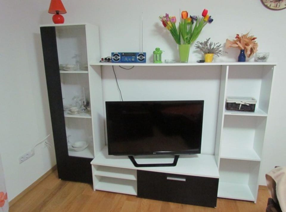 Apartment (Three Bedroom Apartment with Terrace ) | Living room | 32-inch flat-screen TV with satellite channels