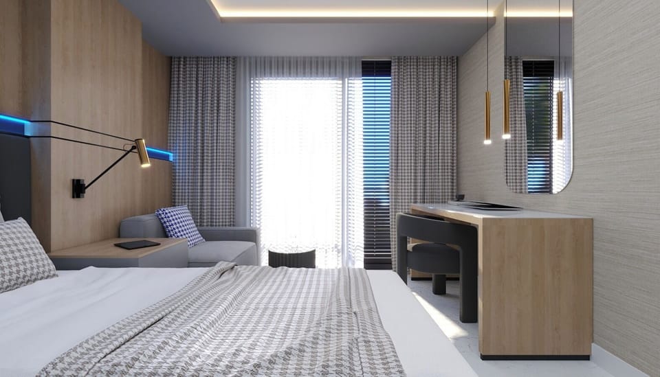 Standard Room, 1 Bedroom, Sea View | Free WiFi, bed sheets
