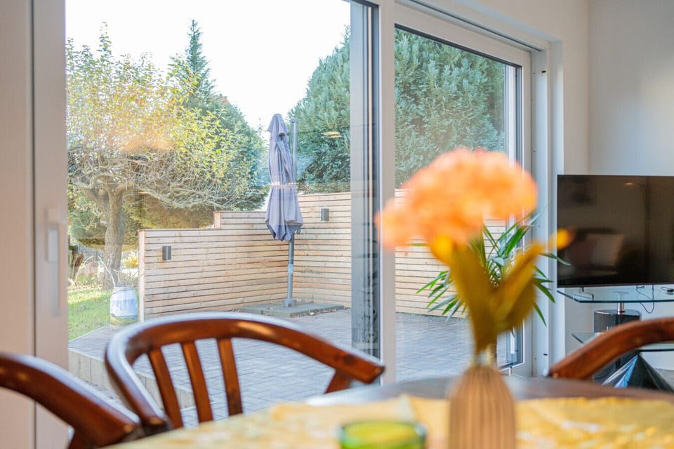 Blick auf die Terrasse