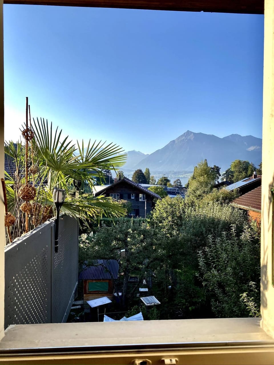 The balcony view